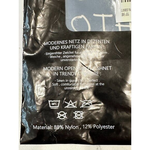 NWT Fishnet Stockings 4 pack Black - Picture 6 of 8